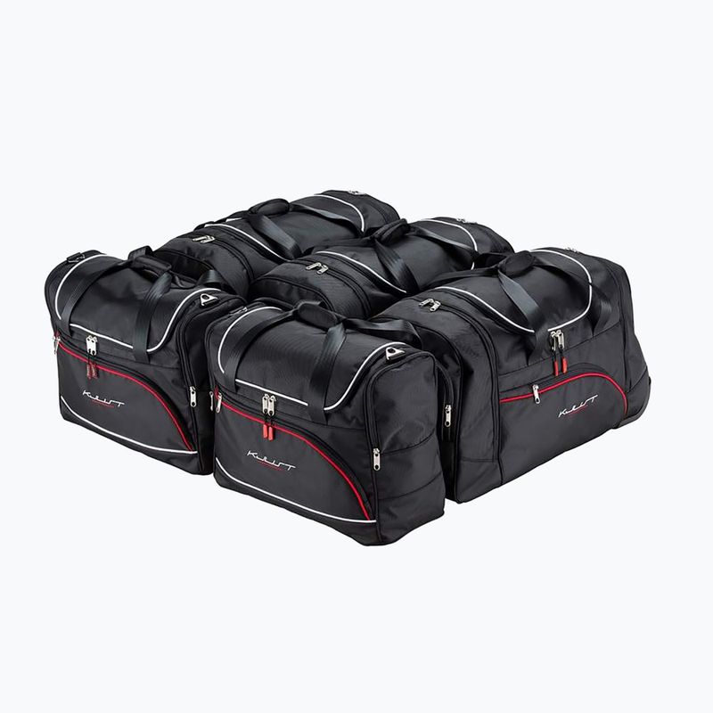 Gepäckträgertaschen-Set KJUST Nissan X-Trail 2007-2014 5 Stk. Schwarz