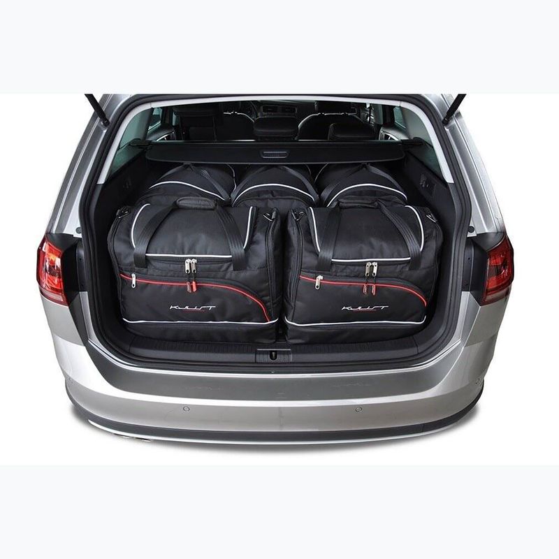 Gepäckträgertaschen-Set KJUST Volkswagen Golf Alltrack 2015-2020 5 Stk. Schwarz 16