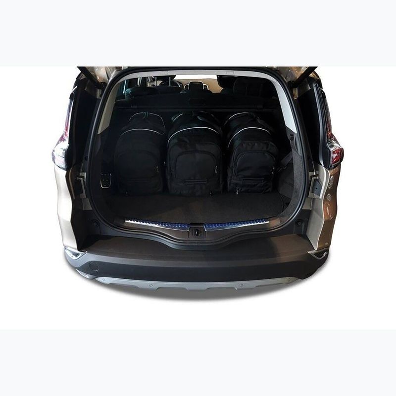 Gepäckträgertaschen-Set KJUST Renault Espace 2014-2021 5 Stk. Schwarz 13