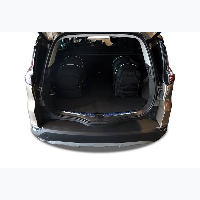 Gepäckträgertaschen-Set KJUST Renault Espace 2014-2021 5 Stk. Schwarz 14