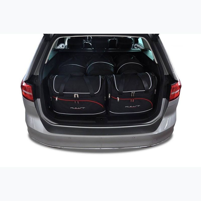 Gepäckträgertaschen-Set KJUST Volkswagen Passat Variant 2014-2023 5 Stk. Schwarz 16