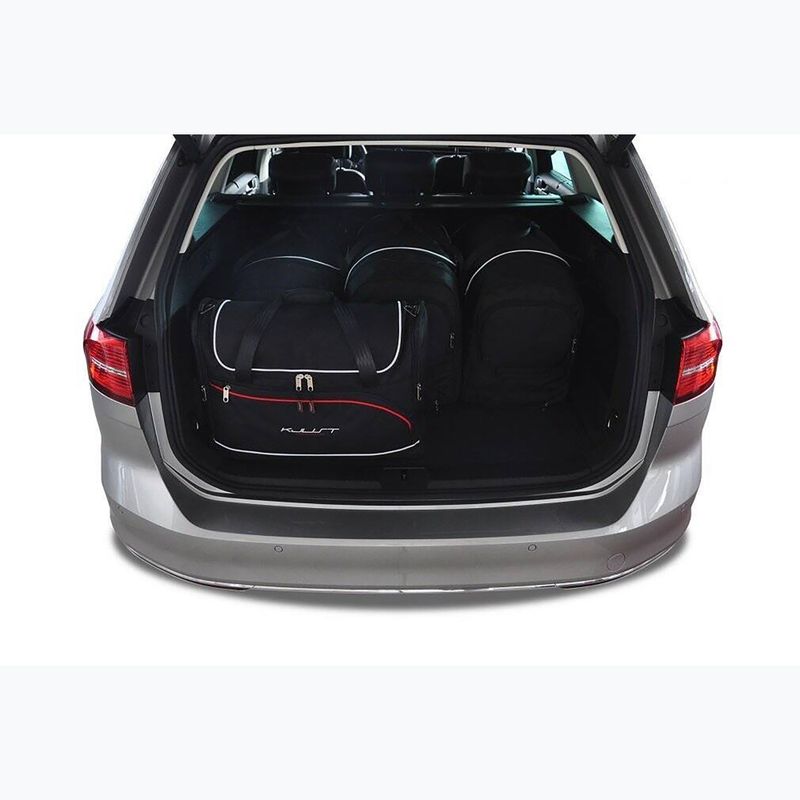 Gepäckträgertaschen-Set KJUST Volkswagen Passat Variant 2014-2023 5 Stk. Schwarz 17