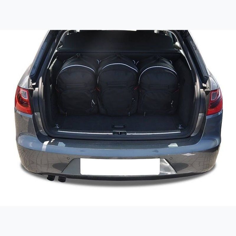 Gepäckträgertaschen-Set KJUST Seat Exeo ST 2009-2013 5 Stk. Schwarz 14