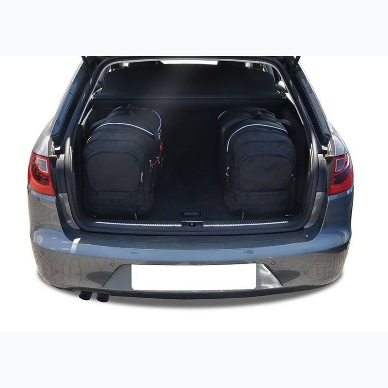 Gepäckträgertaschen-Set KJUST Seat Exeo ST 2009-2013 4 Stk. Schwarz 14