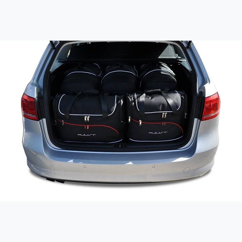 Gepäckträgertaschen-Set KJUST Volkswagen Passat Variant 2010-2014 5 Stk. Schwarz 16