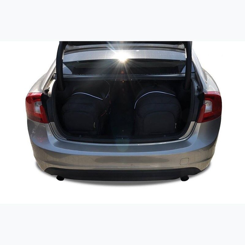 Gepäckträgertaschen-Set KJUST Volvo S60 2010-2018 4 Stk. Schwarz 17