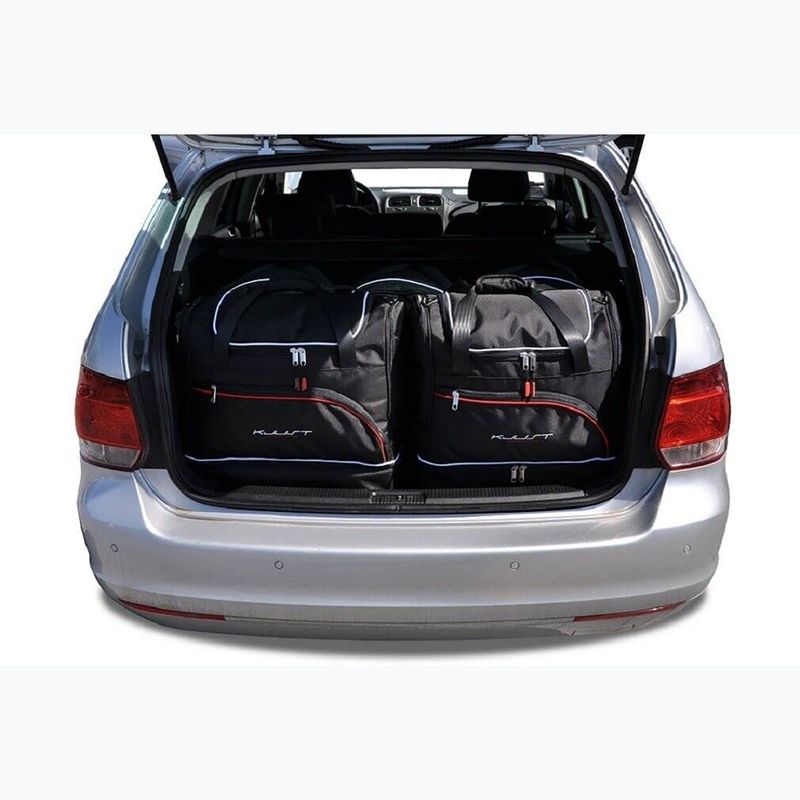 Gepäckträgertaschen-Set KJUST Volkswagen Golf Variant 2008-2016 5 Stk. Schwarz 14