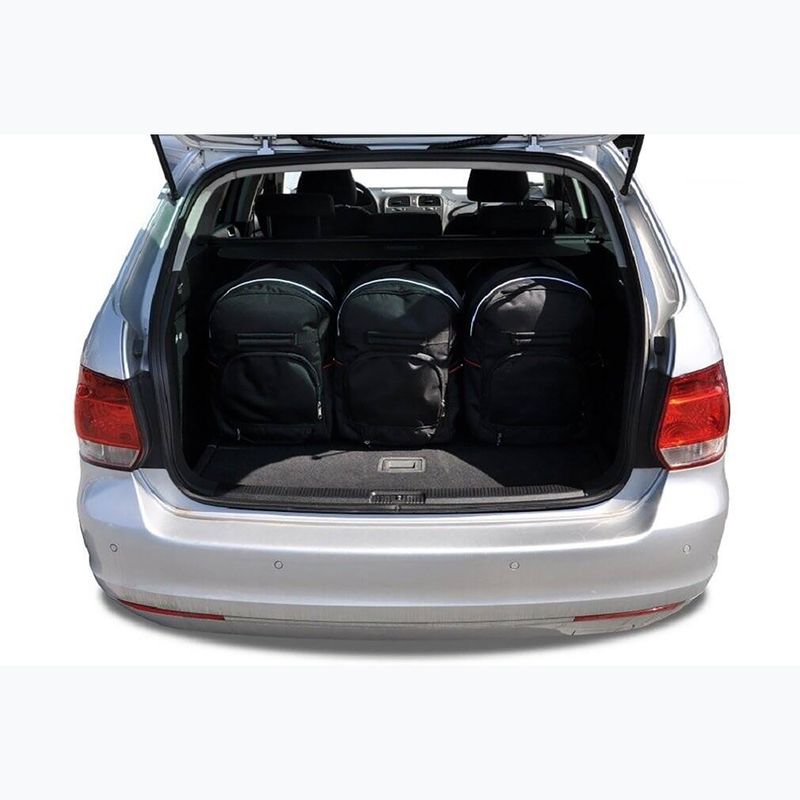 Gepäckträgertaschen-Set KJUST Volkswagen Golf Variant 2008-2016 5 Stk. Schwarz 16