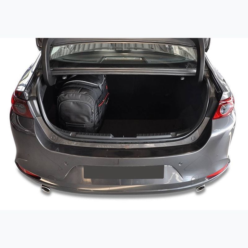 Gepäckträgertaschen-Set KJUST Mazda 3 Limousine 2018+ 5 Stk. Schwarz 16