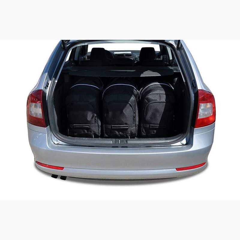 Gepäckträgertaschen-Set KJUST Skoda Octavia Combi 2004-2013 5 Stk. Schwarz 13