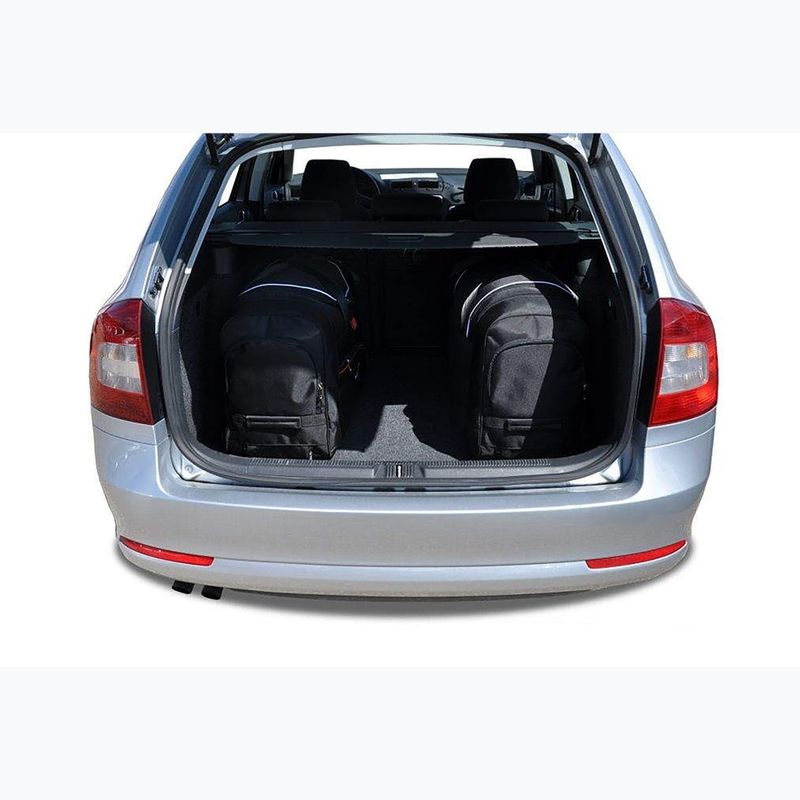 Gepäckträgertaschen-Set KJUST Skoda Octavia Combi 2004-2013 5 Stk. Schwarz 14