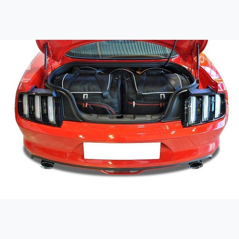 Gepäckträgertaschen-Set KJUST Ford Mustang Fastback 2014-2023 5 Stk black 17