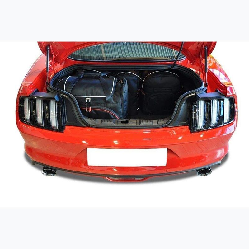 Gepäckträgertaschen-Set KJUST Ford Mustang Fastback 2014-2023 5 Stk black 18
