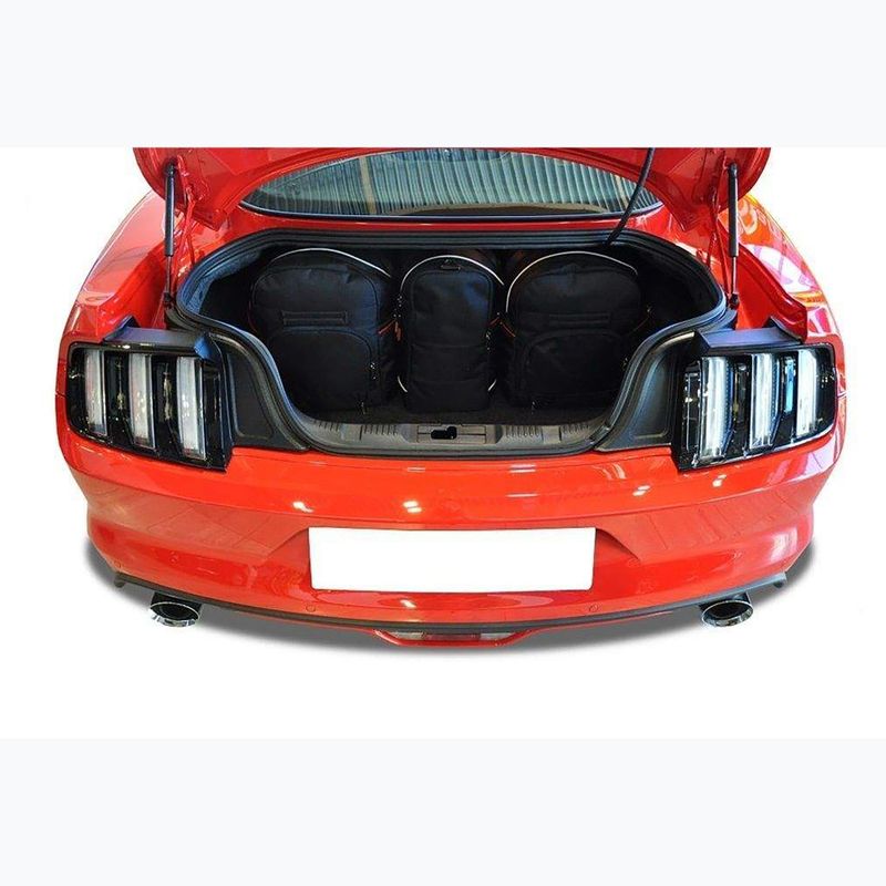 Gepäckträgertaschen-Set KJUST Ford Mustang Fastback 2014-2023 5 Stk black 19
