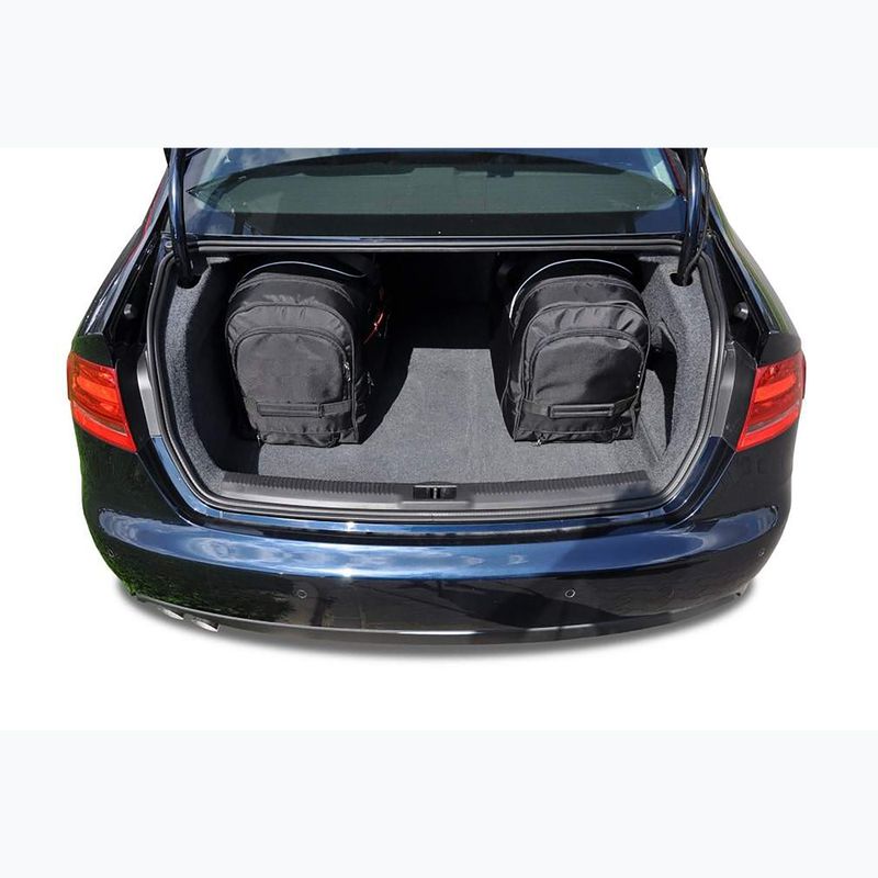 KJUST Kofferraumtaschen-Set Audi A4 Limousine 2007-2015 5 Stück schwarz 20