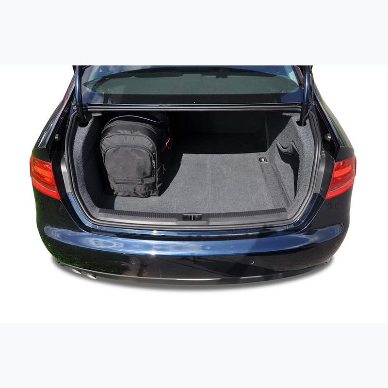 KJUST Kofferraumtaschen-Set Audi A4 Limousine 2007-2015 5 Stück schwarz 21
