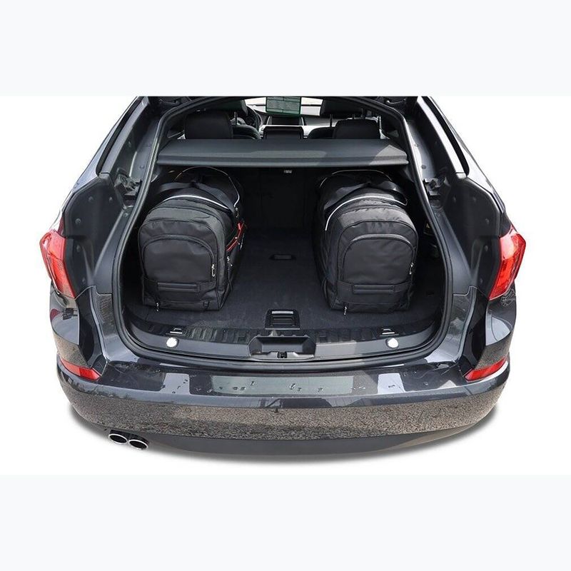 KJUST BMW 5 Gran Turismo Gepäckraumtaschen Set 2010-2017 4 Stück schwarz 16