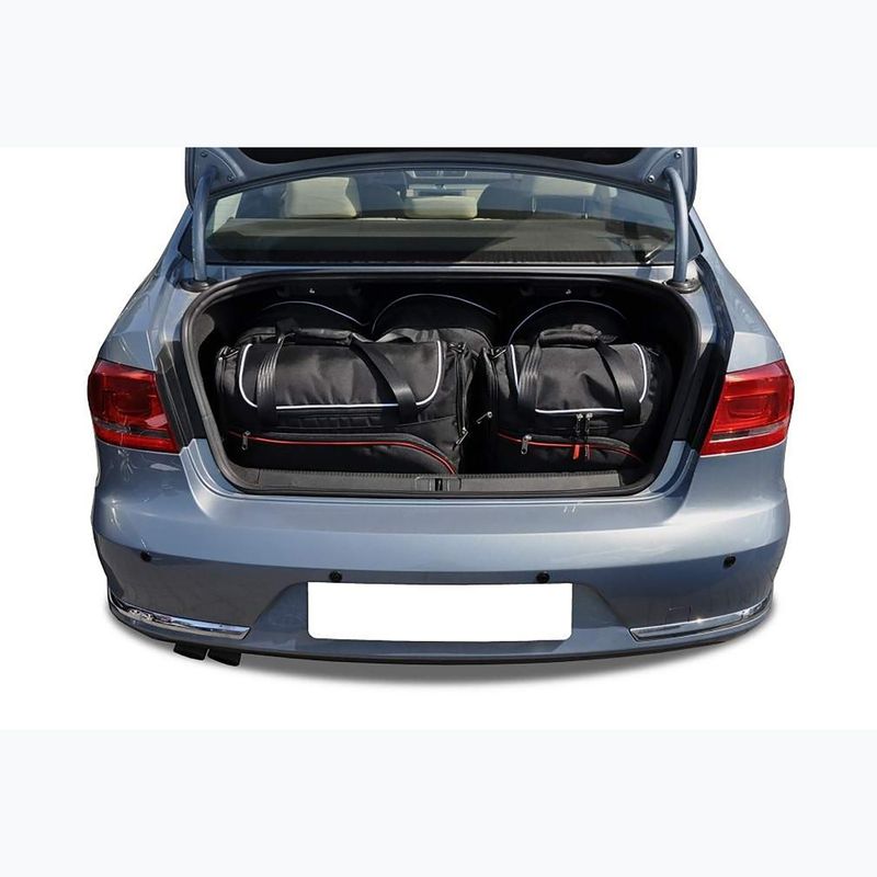 Gepäckträgertaschen-Set KJUST Volkswagen Passat Limousine 2010-2014 5 Stk. Schwarz 16