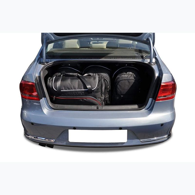 Gepäckträgertaschen-Set KJUST Volkswagen Passat Limousine 2010-2014 5 Stk. Schwarz 17