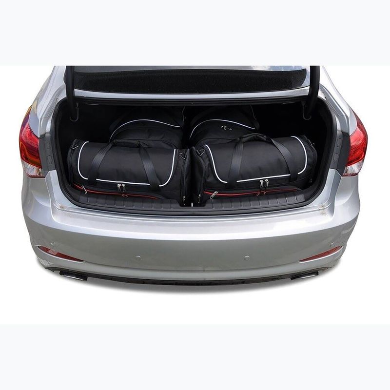 Gepäckträgertaschen-Set KJUST Hyundai I40 Limousine 2011-2018 4 Stk black 16