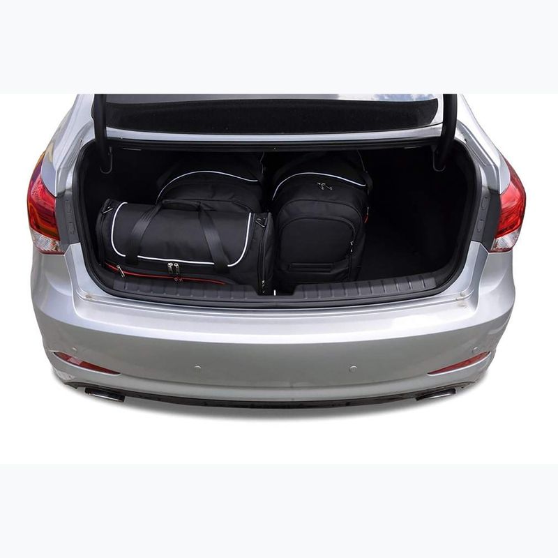 Gepäckträgertaschen-Set KJUST Hyundai I40 Limousine 2011-2018 4 Stk black 17