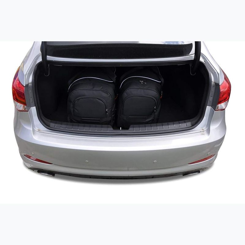 Gepäckträgertaschen-Set KJUST Hyundai I40 Limousine 2011-2018 4 Stk black 18