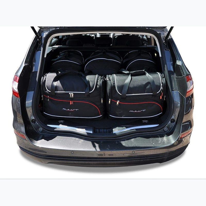 Gepäckträgertaschen-Set KJUST Ford Mondeo Kombi 2014-2021 5 Stk black 16