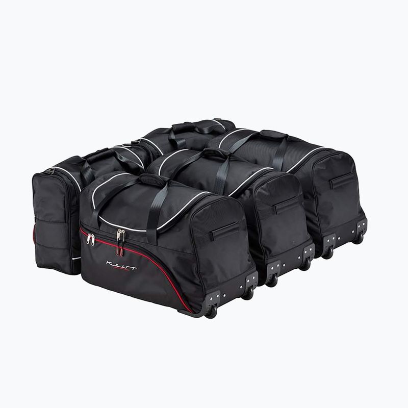 Gepäckträgertaschen-Set KJUST Subaru Forester 2012-2018 5 Stk. Schwarz 2