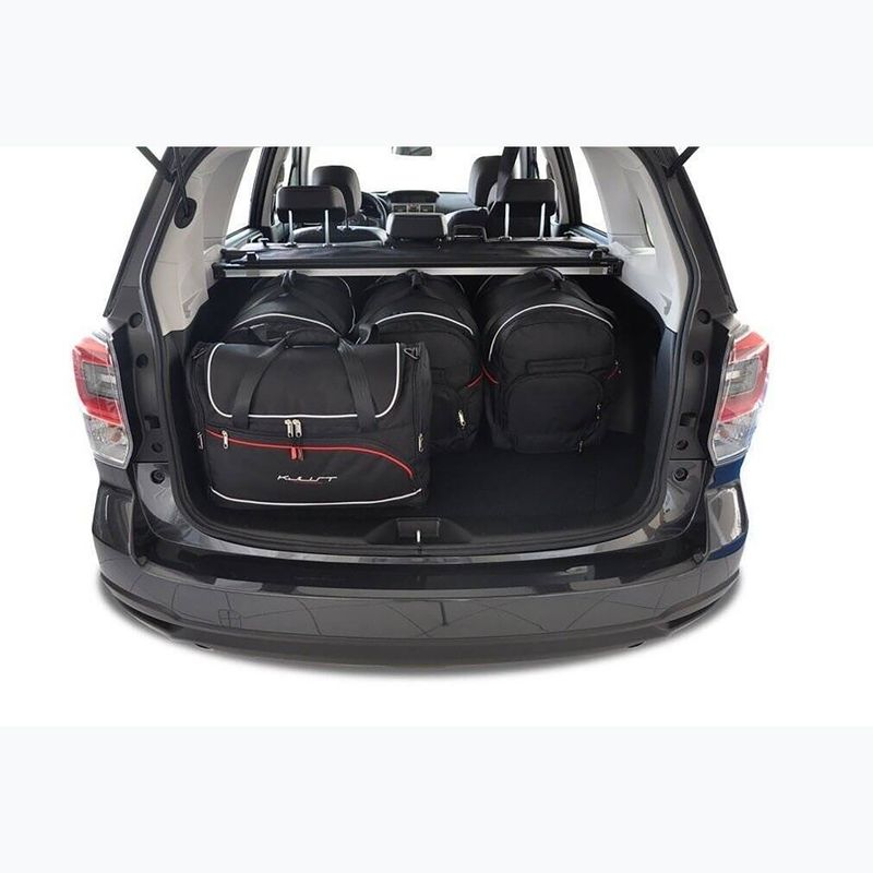 Gepäckträgertaschen-Set KJUST Subaru Forester 2012-2018 5 Stk. Schwarz 12
