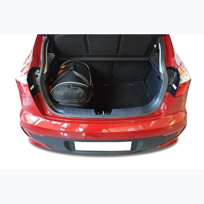 Gepäckträgertaschen-Set KJUST Kia Rio Hatchback 2011-2016 3 Stk black 12