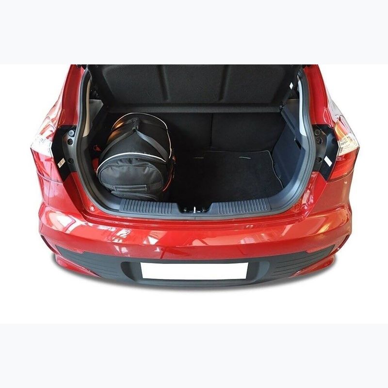 Gepäckträgertaschen-Set KJUST Kia Rio Hatchback 2011-2016 3 Stk black 16