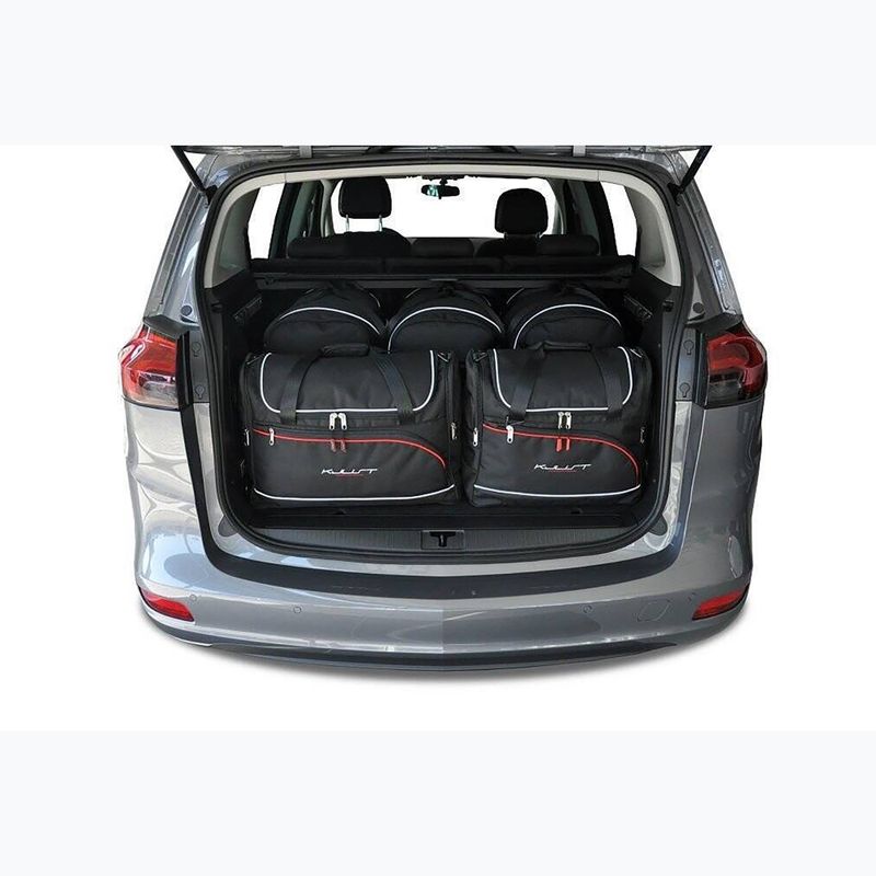Gepäckträgertaschen-Set KJUST Opel Zafira 2011-2019 5 Stk. Schwarz 12