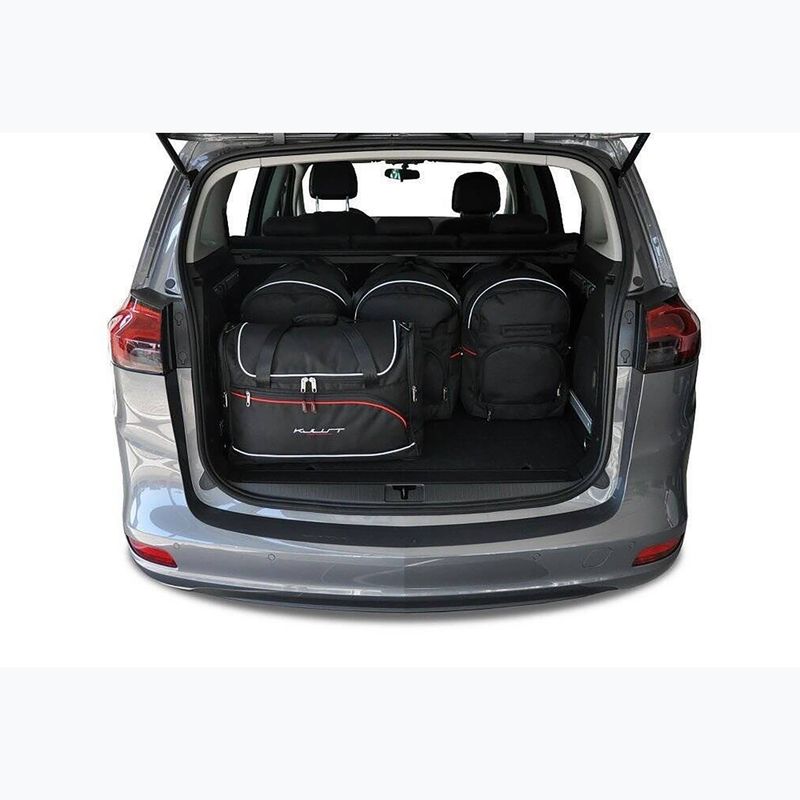 Gepäckträgertaschen-Set KJUST Opel Zafira 2011-2019 5 Stk. Schwarz 13