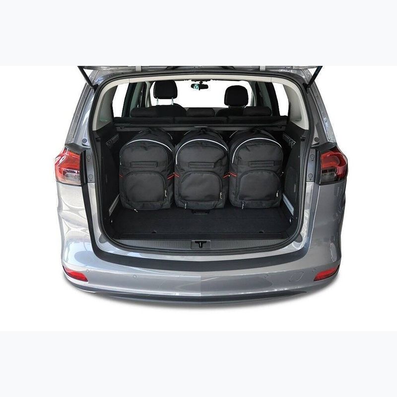 Gepäckträgertaschen-Set KJUST Opel Zafira 2011-2019 5 Stk. Schwarz 14