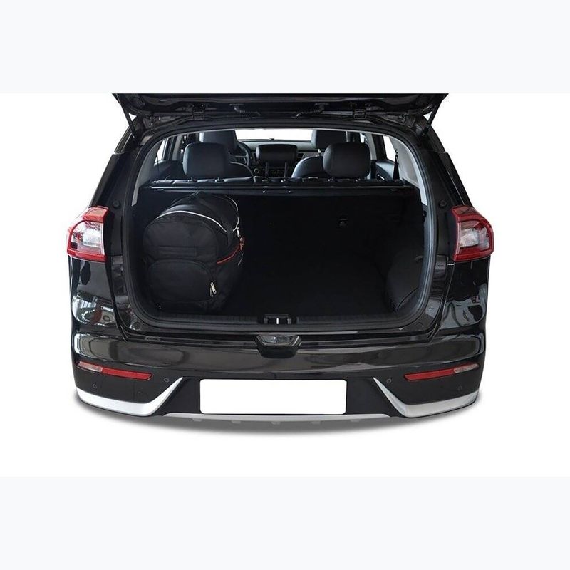 Gepäckträgertaschen-Set KJUST Kia Niro 2016-2022 3 Stk black 16