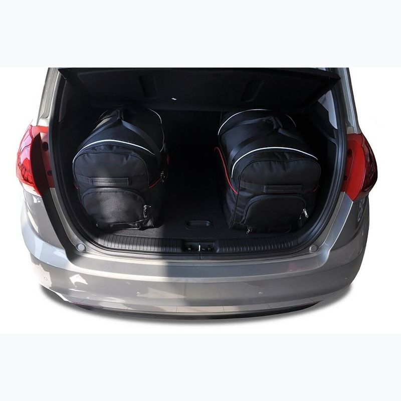 Gepäckträgertaschen-Set KJUST Kia Venga 2009-2019 3 Stk black 11