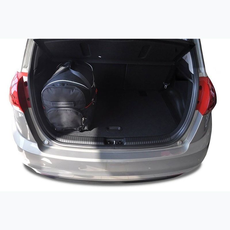 Gepäckträgertaschen-Set KJUST Kia Venga 2009-2019 3 Stk black 12