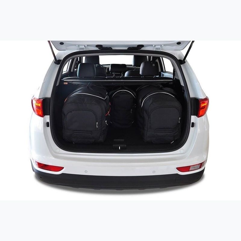 Gepäckträgertaschen-Set KJUST Kia Sportage 2016-2021 4 Stk black 12