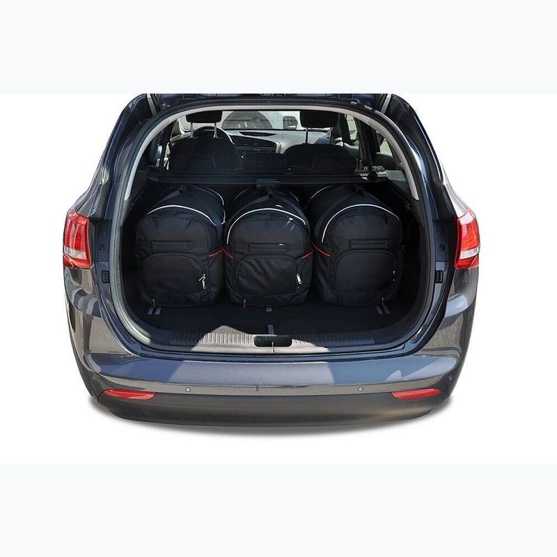 Gepäckträgertaschen-Set KJUST Kia Cee'D Kombi 2012-2018 5 Stk black 13