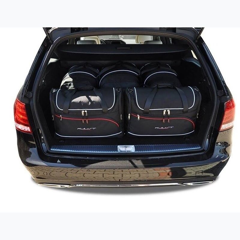Gepäckträgertaschen-Set KJUST Mercedes-Benz E Combi 2009-2016 5 Stk. Schwarz 13