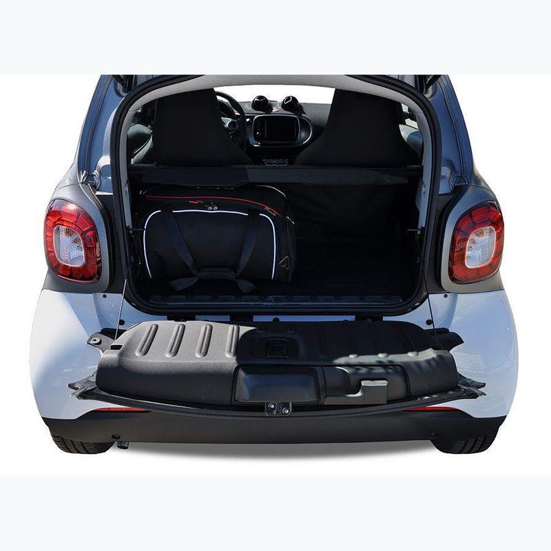 Gepäckträgertaschen-Set KJUST Smart Fortwo Coupe 2014-2019 2 Stk. Schwarz 15