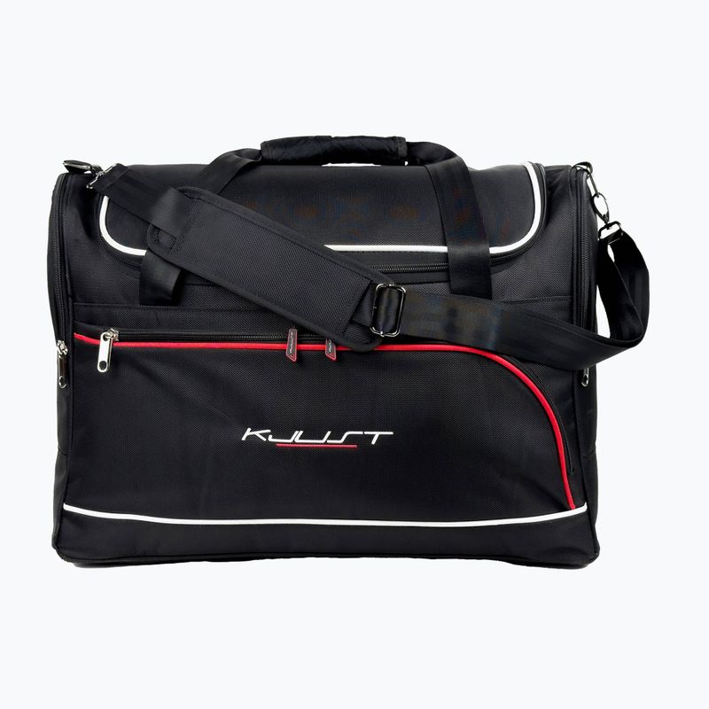 KJUST Kofferraumtaschen-Set Audi A4 Cabrio 2005-2009 4 Stück schwarz 3