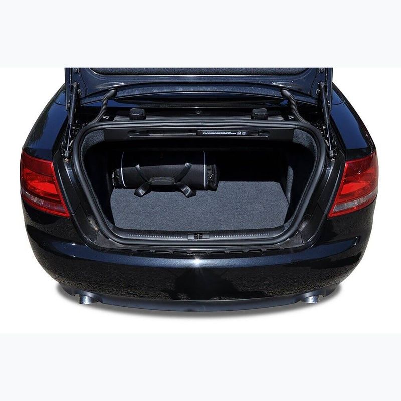 KJUST Kofferraumtaschen-Set Audi A4 Cabrio 2005-2009 4 Stück schwarz 18
