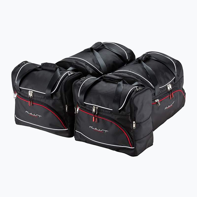 Gepäckträgertaschen-Set KJUST Alfa Romeo Giulia 2015+ 4 Stk. Schwarz