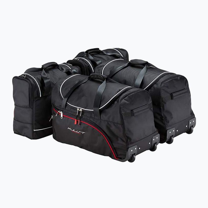 Gepäckträgertaschen-Set KJUST Alfa Romeo Giulia 2015+ 4 Stk. Schwarz 2