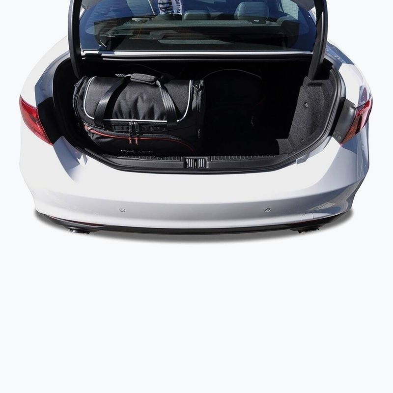 Gepäckträgertaschen-Set KJUST Alfa Romeo Giulia 2015+ 4 Stk. Schwarz 17