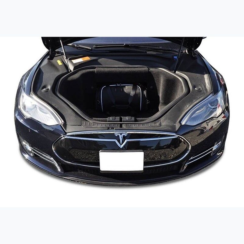 Gepäckträgertaschen-Set KJUST Tesla Model S 2012-2016 6 Stk. Schwarz 23
