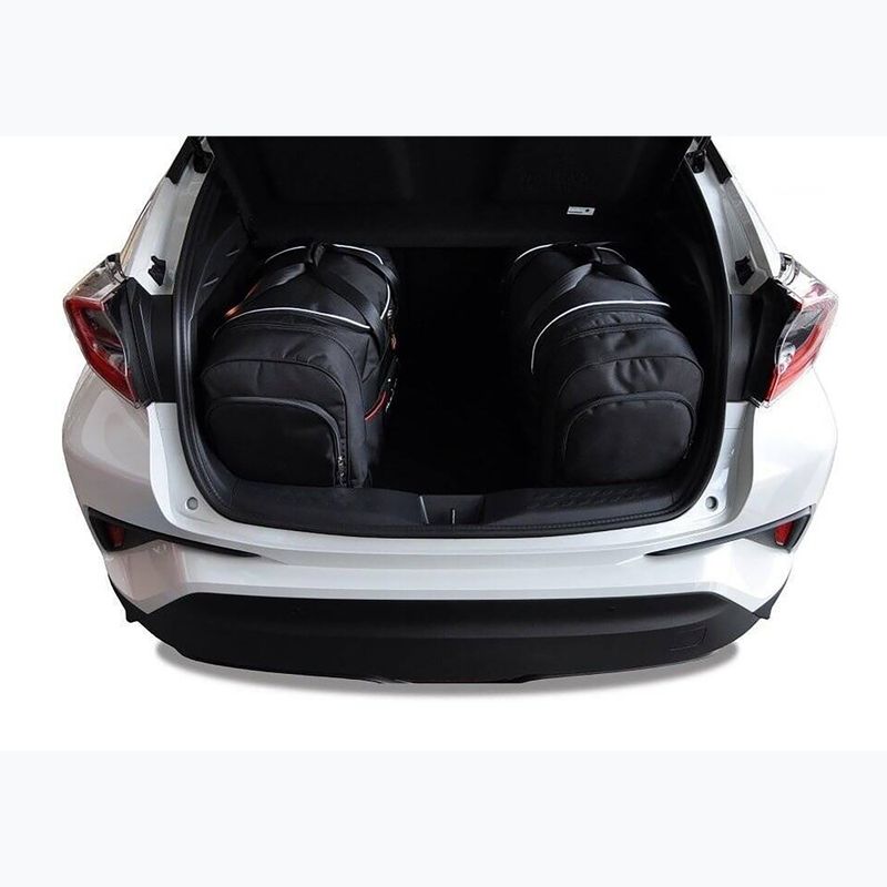 Gepäckträgertaschen-Set KJUST Toyota C-Hr 2016-2023 4 Stk. Schwarz 14