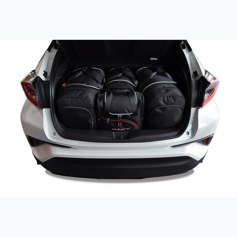 Gepäckträgertaschen-Set KJUST Toyota C-Hr 2016-2023 4 Stk. Schwarz 17