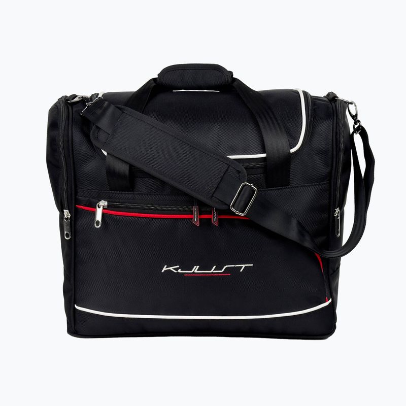 KJUST Kofferraumtaschen Set Audi A6 Avant 2011-2017 5 Stück schwarz 4